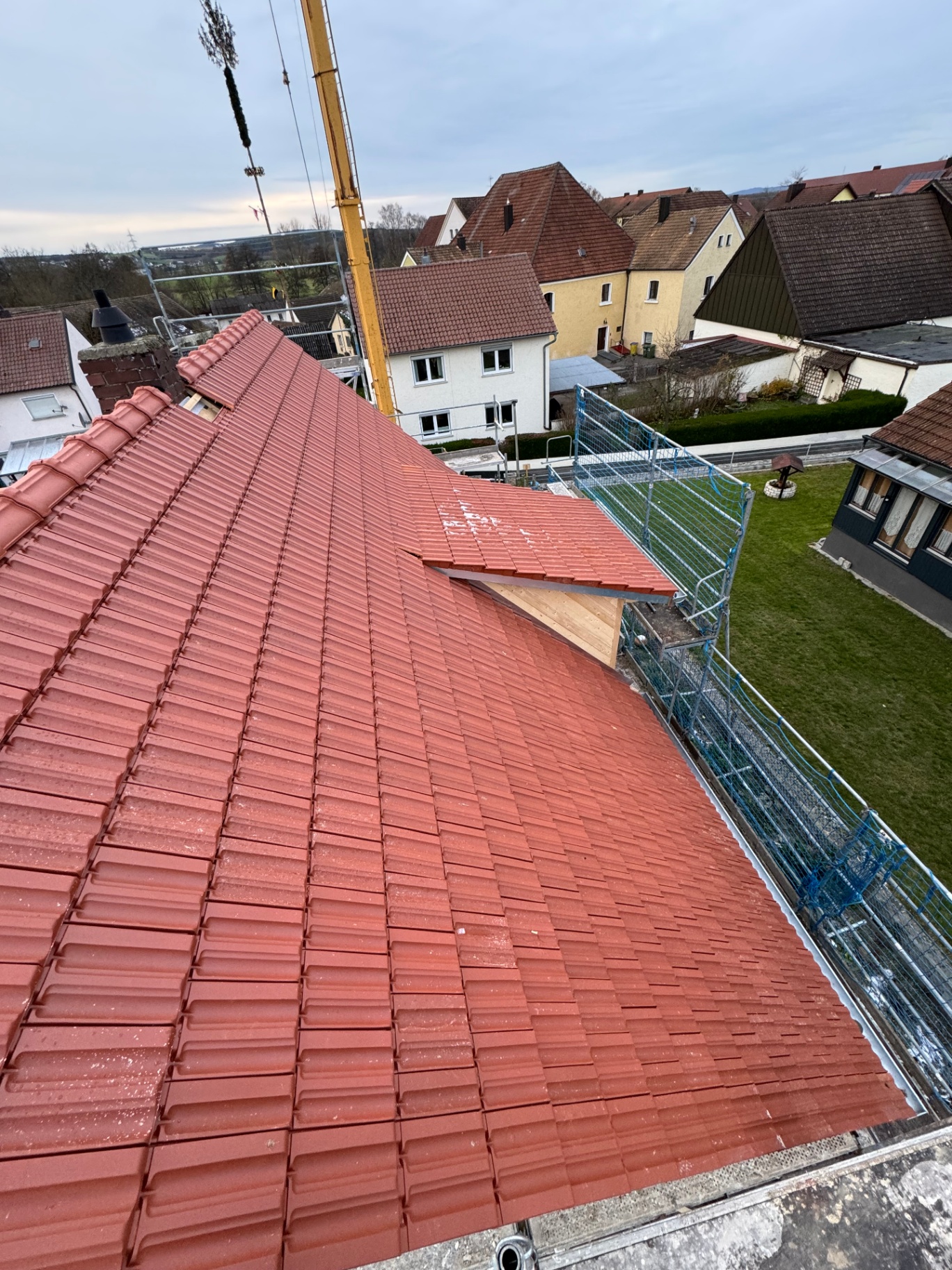 Dachsanierung mit Neueindeckung – nachher